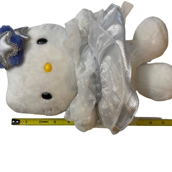 Vintage Silver Star Angel Hello Kitty Sanrio GLOW IN THE DARK Stars 2000 Tags - Picture 3 of 11